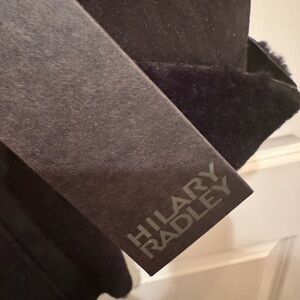 Hilary Radley Elegant Black Outerwear Shearing Coat